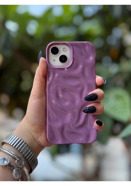 Iphone 13 Uyumlu Elmas Parlak Taşlı Diamond Işıltılı Kenarları Yumuşak Telefon Kılıfı