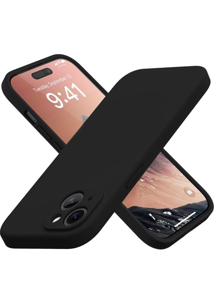 Iphone 13 Uyumlu Içi Kadifeli Kamera Korumalı Lansman Kılıf