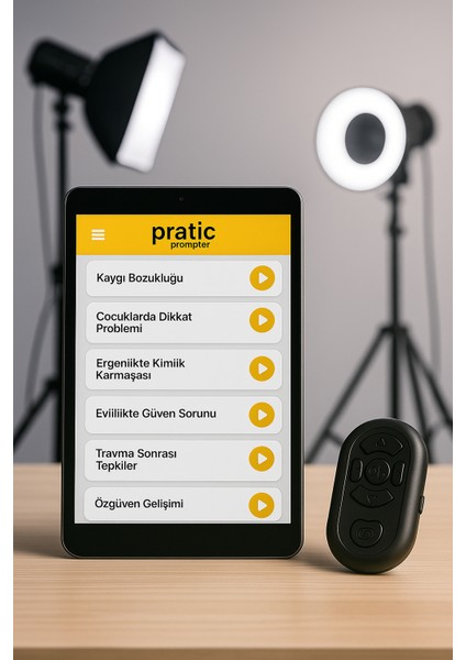 Prompter Kumanda fırsatları