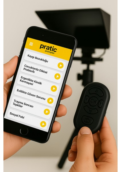 Prompter Kumanda indirimleri