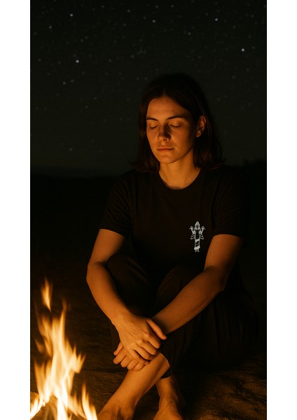 Unisex T-Shirt Nakışlı Sümerler Inanna