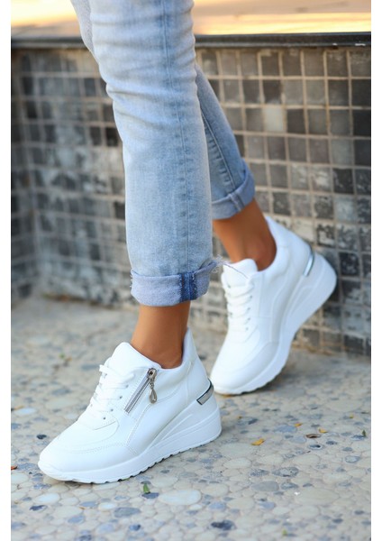 Felicia Dolgu Taban Fermuarlı Spor