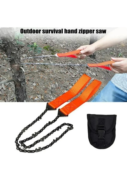 Taşınabilir Zincirli Kamp Testeresi 103 cm Yüksek Kalite Kamp & Outdoor Kesim Aracı + Taşıma Kılıfı fiyatları