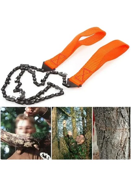 Taşınabilir Zincirli Kamp Testeresi 103 cm Yüksek Kalite Kamp & Outdoor Kesim Aracı + Taşıma Kılıfı fırsatları