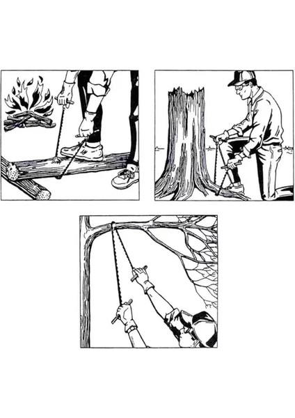 Taşınabilir Zincirli Kamp Testeresi 103 cm Yüksek Kalite Kamp & Outdoor Kesim Aracı + Taşıma Kılıfı indirimleri