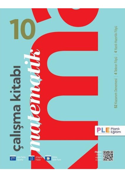 Ple - 10.sınıf - Çalışma Kitabı - Kazanım Denemeleri - Matematik