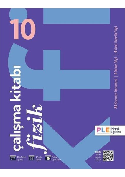 Ple - 10.sınıf - Çalışma Kitabı - Kazanım Denemeleri - Fizik