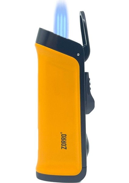 Üç Torch Pürmüz Puro Çakmağı - Sarı modelleri