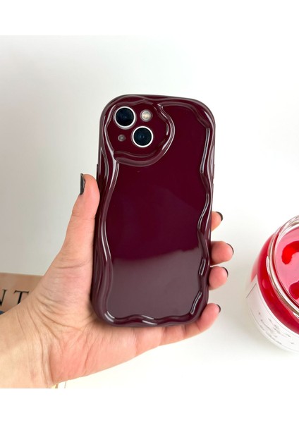 iPhone 13/ 14 Uyumlu Epoksili Mini Fiyonk Detaylı Kılıf