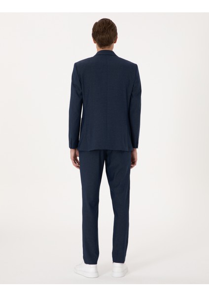 Erkek Lacivert Ex. Slim Fit Takım Elbise 50302426-VR033 indirimleri