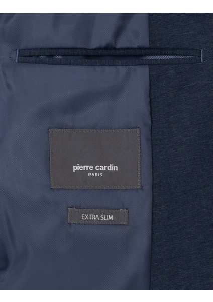 Erkek Lacivert Ex. Slim Fit Takım Elbise 50302426-VR033
