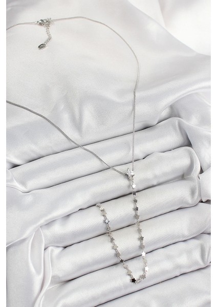 Bfs Pirinç Zirkon Taşlı Yıldız Figürlü Y Model Gümüş Renk Kadın Kolye fiyatları