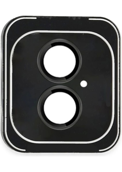 Bfs iPhone 16 Pvd Metal Kamera Lens - Siyah
