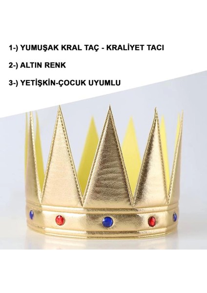 Bfs ALTINRENKEVAYUMUŞAKKRALKRALIYETTACIYETIŞKINÇOCUKUYUMLU55CM