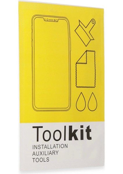 Bfs iPhone 14 Pro Max Bilvis 3D Mat Cam Ekran Koruyucu