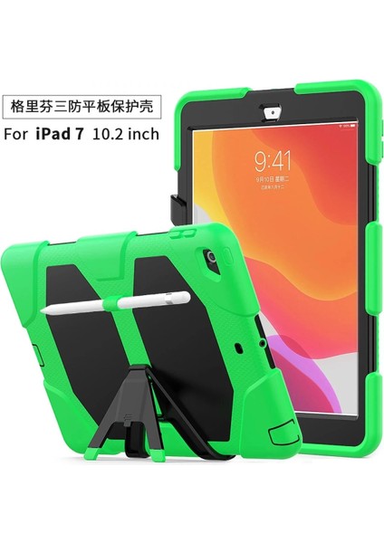 Bfs iPad 10.2 (7.nesil) Kılıf Griffin Tablet Kapak - Yeşil fiyatları