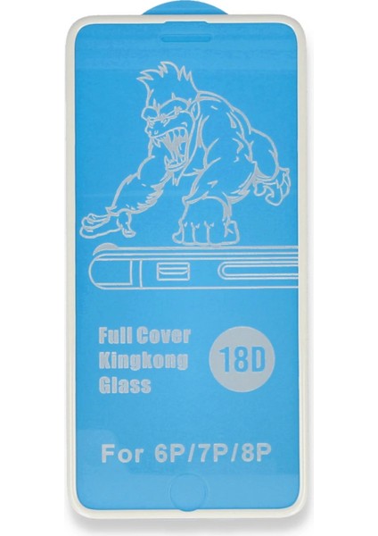 Bfs iPhone 6 Plus 18D Cam Ekran Koruyucu - Beyaz fiyatları