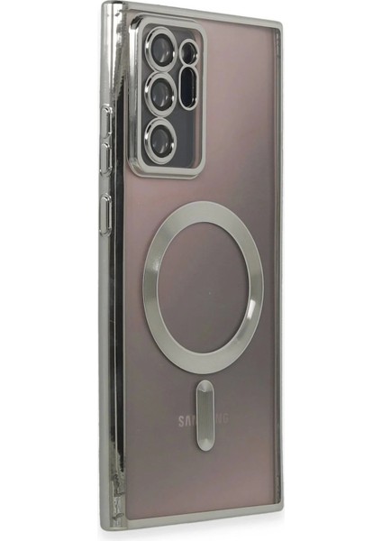 Bfs Samsung Galaxy Note 20 Ultra Kılıf Kross Magneticsafe Kapak - Gümüş fiyatları