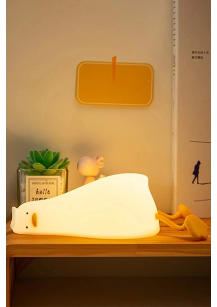 Bfs K1096 Dekoratif Gece Lambası Sevimli Ördek modelleri