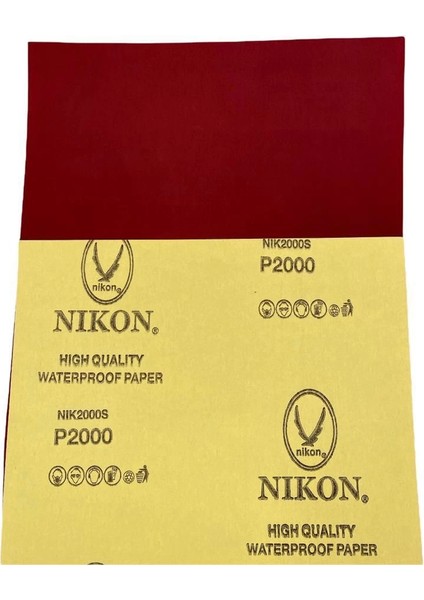 Nikon 2000S Otomotiv Su Zımparası 2000 Kum