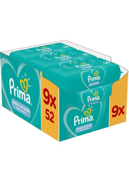 Bfs Temiz ve Ferah Islak Havlu Mendil 9'lu 468 Yaprak modelleri