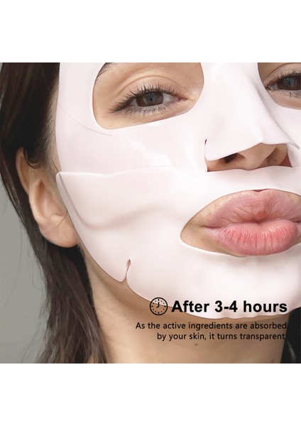 Bio Kolajen Şeffaflaşan Yüz Maskesi Cilt Yatıştırıcı Yaşlanma Önleyici Parlaklık Nemlendirme 4 Adet fiyatları