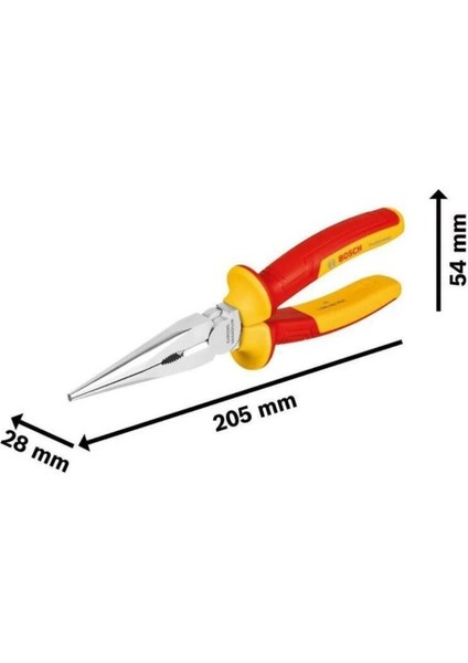 Bosch Profesyonel Izoleli Düz Kargaburun 200 mm fiyatları