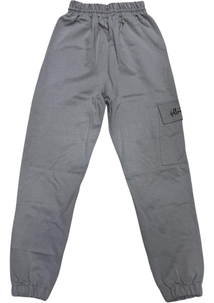 Koyu Gri Kız Çocuk Eşofman Altı Kompak Kumaş fiyatları