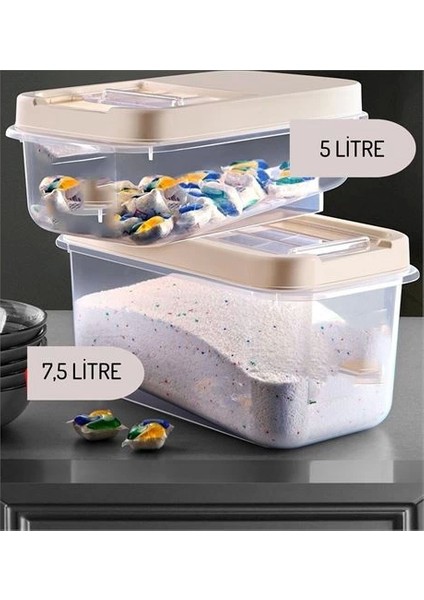 Bfs Reagan Tablet ve Deterjan Saklama Kutusu 5 ve 7.5 Lt