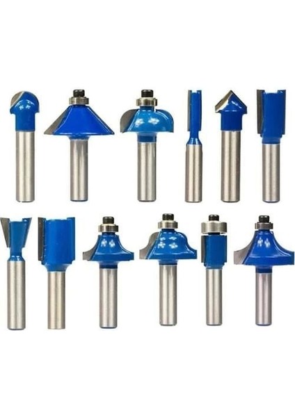 Bfs Topshop 03039 8 mm 12 Parça Ahşap Freze Uç Seti fiyatları