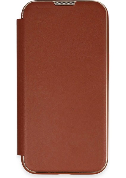 Bfs iPhone 14 Kılıf Dolpin Kapaklı - Kahverengi fiyatları