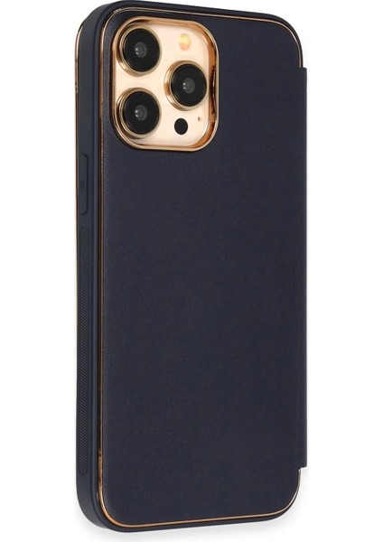 Bfs iPhone 13 Pro Kılıf Dolpin Kapaklı - Lacivert fırsatları