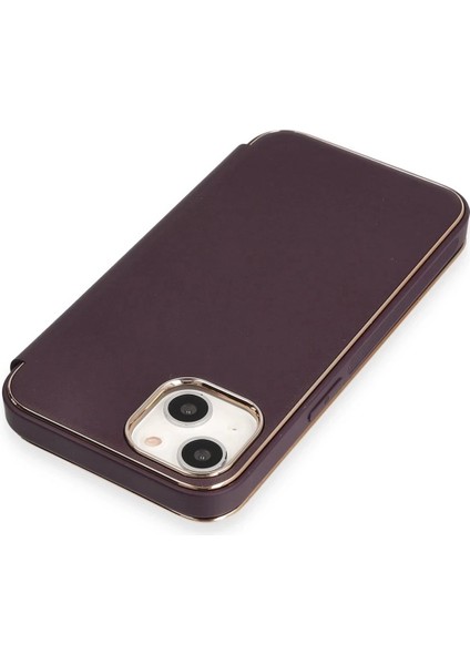 Bfs iPhone 14 Kılıf Dolpin Kapaklı - Derin Mor indirimleri