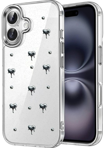 Bfs Apple iPhone 16 Fiyonk Desenli Kapak - Desen 9