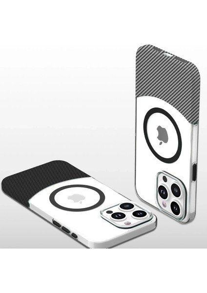 Bfs iPhone 16 Pro Carbon Puzzle Magsafe Kapak - Beyaz fiyatları