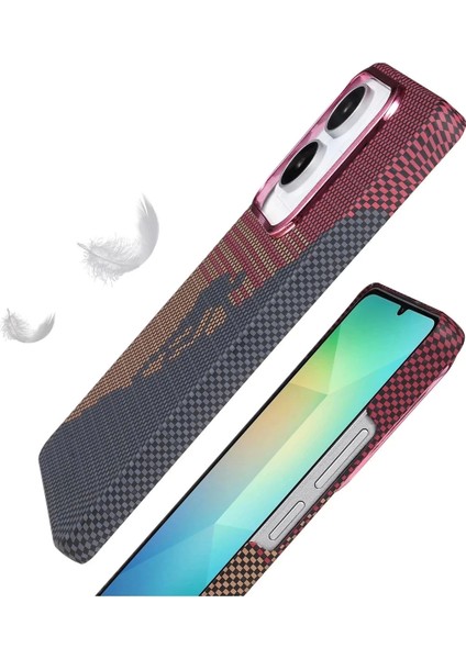 Bfs Samsung Galaxy A06 Vega Magsafe Kapak - Kahverengi modelleri
