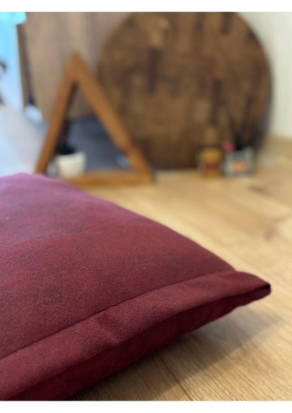 Mat Kadife Yer Minderi Puf Kırlent Kılıfı 70X70(SADECE Kılıf) fiyatları