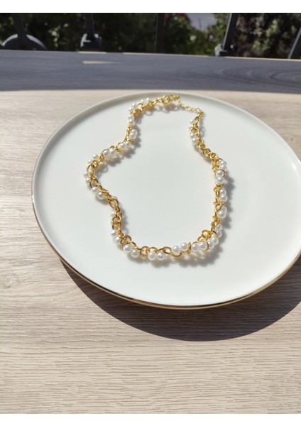Inci Şıklığıyla Gold Zincirli Kolye fiyatları