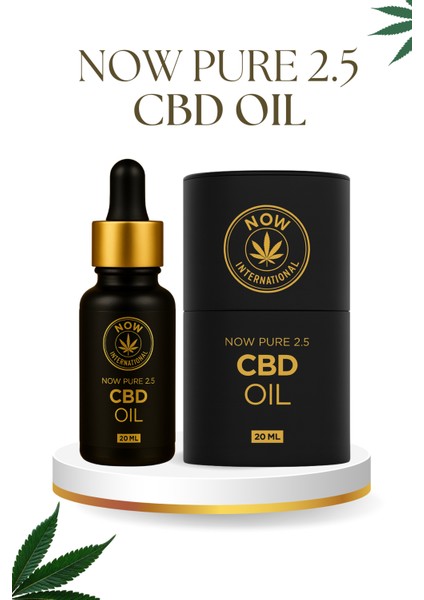 Pure 2.5 C.B.D. Yağı 2.5% 20 ml