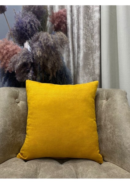 Rona Series Italyan Mat Kadife Modern Koltuk ve Sandalye Kaliteli Kırlent Kılıfı 45X45