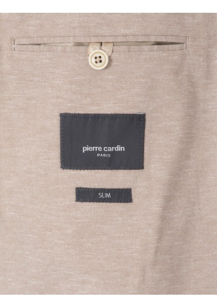 Erkek Açık Kahverengi Slim Fit Takım Elbise 50306933-VR002