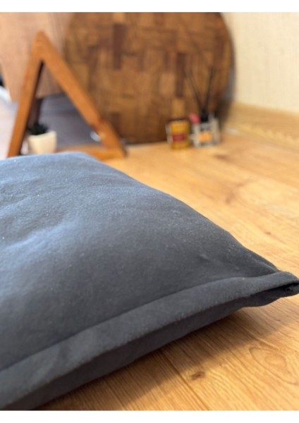 Mat Kadife Yer Minderi Puf Kırlent Kılıfı 70X70 fiyatları