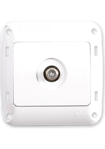 Günsan Fantasy Tv Uydu Sat Prizi Tekli Beyaz Renk