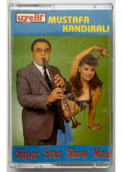 Mustafa Kandıralı Süper Star Show Men Kaset Orijnal Dönem Baskı Kaset)