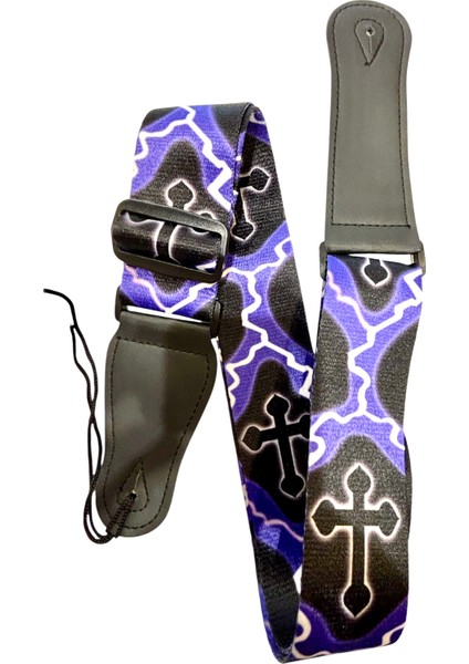 Purple Cross Gitar Askısı