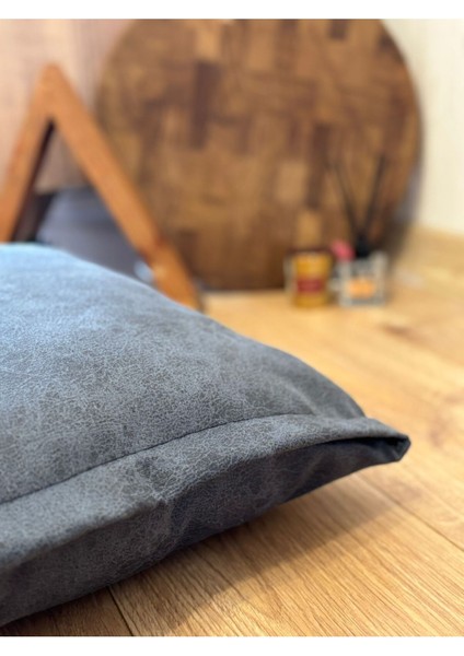 Nubuk Döşemelik Kumaş Minder Kırlent Kılıfı Özel Ölçülü 60X60CM(SADECE Kılıf)