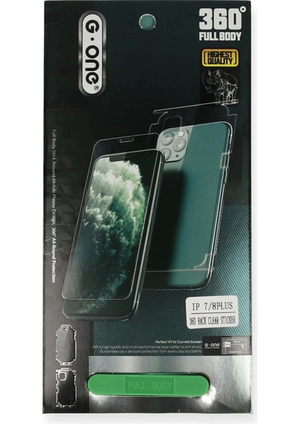 Bfs iPhone 13 Pro Max 360 Full Body Arka Koruyucu