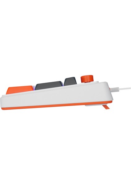 eMachines EAK860 Beyaz USB Rainbow Aydınlatmalı Q Standart Kompakt Klavye fırsatları