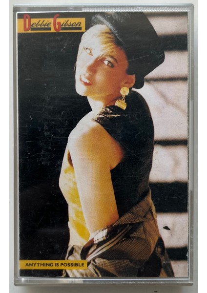 Debbie Gibson Anything Is Possible Kaset Orijnal Dönem Kağıt Baskı Kaset)