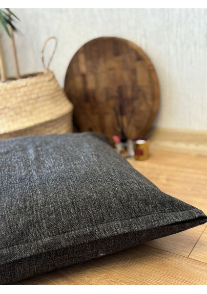 Milpa Keten Minder Kırlent Kılıfı Özel Ölçülü 70X70CM Döşemelik Kumaş